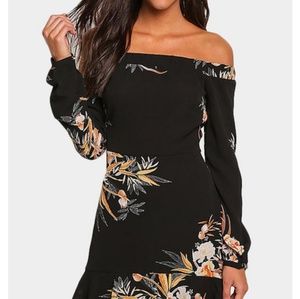 Off shoulder sun dress